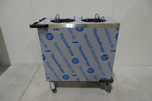 Neutraali Lautasjakelin 2-pesäinen Emainox